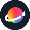 画宇宙 Logo