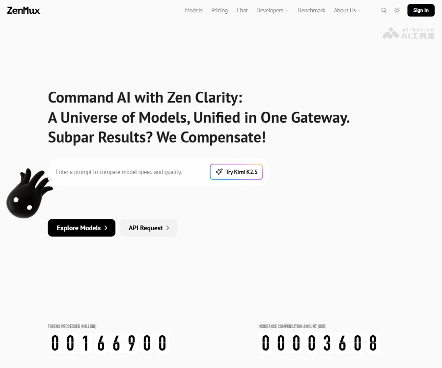 ZenMux 页面预览